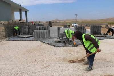 Haliliye’deki mahallelerde bakım ve onarım çalışması
