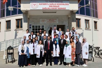 Halk Sağlığı Genel Müdürü Demirkol, Kayseri’de sağlık tesislerini ziyaret etti
