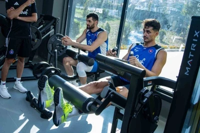 Halkbank, Bolu kampının ilk gününde ağırlık çalıştı
