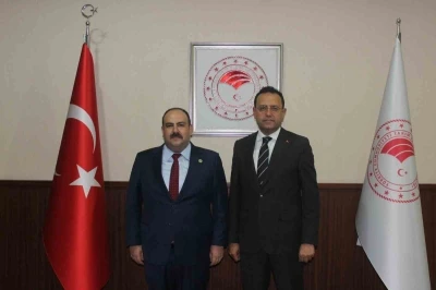 Hamamcı’nın Ankara ziyareti
