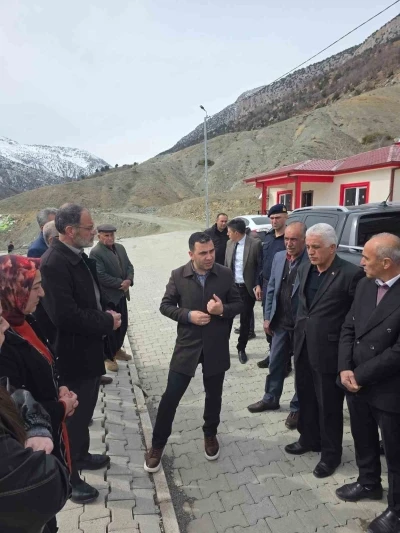 Hamzalar K&ouml;y&uuml;&rsquo;nde deprem evleri teslim edildi
