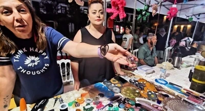 Hanımeli Pazarı kadınlara kazanç, çocuklara eğlence sağladı
