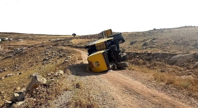 Hasat Tarlasında Kaza