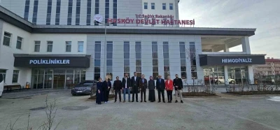 Hask&ouml;y Devlet Hastanesi yeni hizmet binasında hasta kabul&uuml;ne başladı
