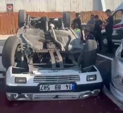 Hastane kavşağında kaza: 5 yaralı

