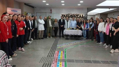 Hastanede geleneksel bayramlaşma programı

