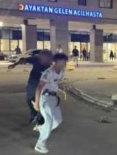 Hastanedeki bı&ccedil;aklı saldırıda 1 şahıs tutuklandı