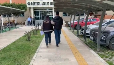 Hatay&rsquo;da aranması olan 2 kişi tutuklandı
