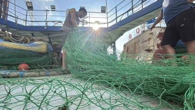 Hatay’da balıkçılar &quot;vira bismillah&quot; diyerek mavi sulara açıldı
