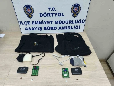 Hatay&rsquo;da ehliyet sınavına kopya d&uuml;zeneği ile giren iki kardeş yakalandı
