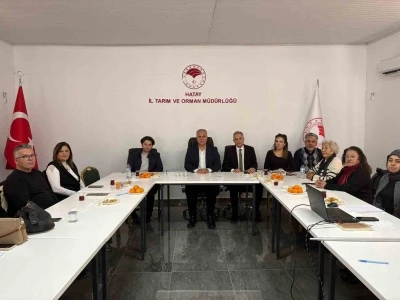 Hatay&rsquo;da kadın kooperatifleri gıdada sıfır atık konusunda bilgilendirildi
