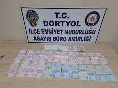 Hatay’da kumar baskını: 8 kişiye ceza yağdı
