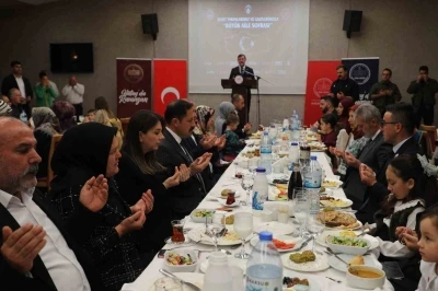 Hatay&rsquo;da şahit aileleri ve gaziler iftar sofrasında buluştu
