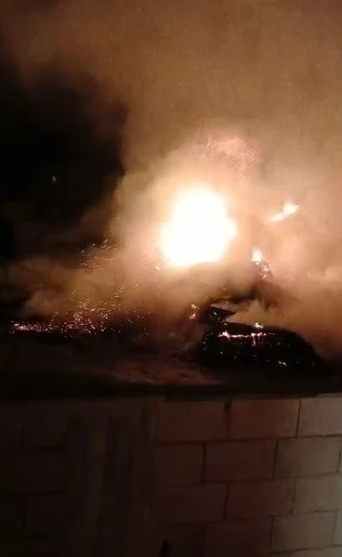 Hatay’da samanlıkta çıkan yangını itfaiye söndürdü
