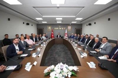 Hatay ve Suriye arasındaki ticari ilişkilerin geliştirilmesi planlanıyor
