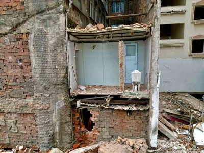 Havadan &ccedil;ekilen g&ouml;r&uuml;nt&uuml;ler faciadan d&ouml;n&uuml;ld&uuml;ğ&uuml;n&uuml; g&ouml;zler &ouml;n&uuml;ne serdi
