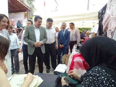 Havran&rsquo;da Halk Eğitimi Merkezi yıl sonu sergisi a&ccedil;ıldı

