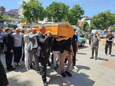 Hayatını kaybeden harita m&uuml;hendisi son yolculuğuna uğurlandı
