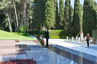 Haydar Aliyev&rsquo;in doğumunun 103&rsquo;&uuml;nc&uuml; yıld&ouml;n&uuml;m&uuml;
