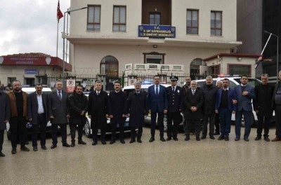 Hayırsever Ali Erdemoğlu&rsquo;ndan Besni emniyetine 5 ara&ccedil;