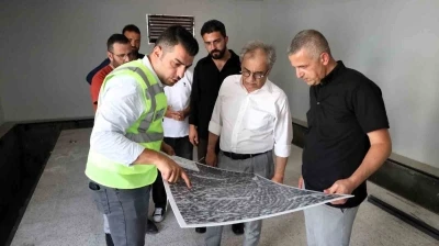 Hayri Bara&ccedil;lı projeleri yerinde inceledi

