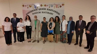 Hekimler ve birim çalışanlarına teşekkür belgesi
