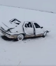 Hilvan&rsquo;da kar nedeniyle trafik kazası: 3 yaralı