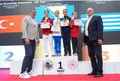 Hiranur Yıldırım&rsquo;dan Balkan Şampiyonası&rsquo;nda bronz madalya
