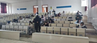 Hisarcık MYO&rsquo;da lise &ouml;ğrencilerine y&ouml;nelik s&uuml;re&ccedil; odaklı değerlendirme sınavı
