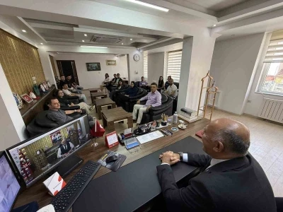 Hisarcık MYO &ouml;ğrencilerinden belediyeye teknik gezi
