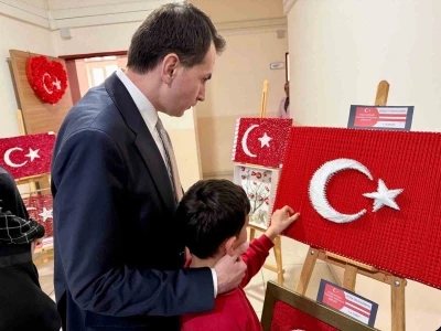 Hisarcık&rsquo;ta bayrak tasarım sergisi a&ccedil;ıldı
