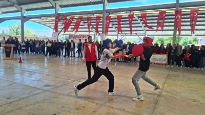 Hisarcık&rsquo;ta geleneksel matrak oyunu b&uuml;y&uuml;k ilgi g&ouml;rd&uuml;
