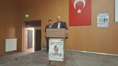 Hisarcık’ta  &quot;Peygamberimiz ve aile ahlakı&quot; konulu konferans
