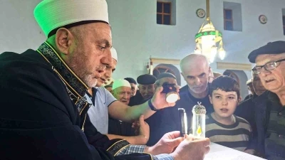 Hisarcık&rsquo;ta sakal-ı şerif ziyareti

