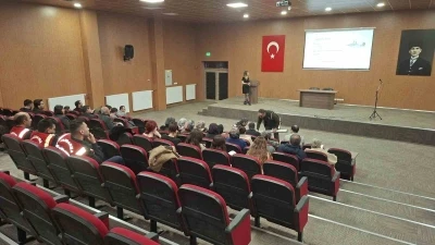 Hisarcık&rsquo;ta sigara ve uyuşturucuyla m&uuml;cadele eğitimi
