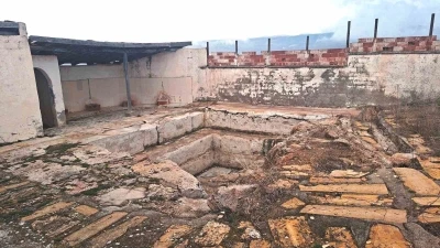 Hisarcık&rsquo;taki tarihi Roma hamamı bakımsızlıktan yok oluyor
