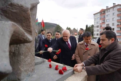 Hocalı katliamı 34. yıl d&ouml;n&uuml;m&uuml;nde Kızılcahamam&rsquo;da dualarla anıldı
