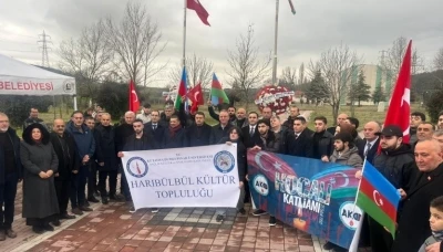 Hocalı şehitleri i&ccedil;in Tun&ccedil;bilek&rsquo;te anma programı
