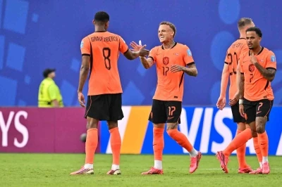 Hollanda, 7 puanla F Grubu&rsquo;nu lider tamamladı
