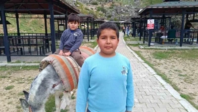 Homurlu&rsquo;da eşek turları başladı
