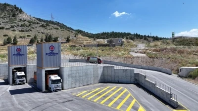 Honaz Katı Atık Aktarma İstasyonu tam kapasiteyle hizmete girdi
