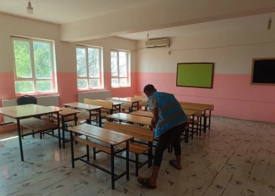 Hükümlüler okulları yeni döneme hazırladı