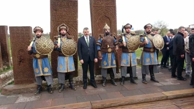 İ&ccedil;işleri Bakanı Mustafa &Ccedil;ift&ccedil;i, Ahlat&rsquo;ta Sel&ccedil;uklu Mezarlığını ziyaret etti
