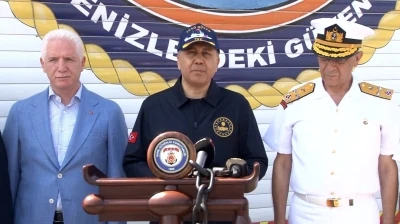 İçişleri Bakanı Yerlikaya, TEKNOFEST Mavi Vatan’ı ziyaret etti
