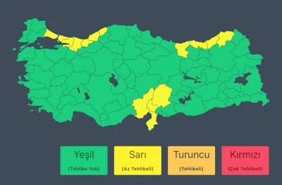 İçişleri Bakanlığından birçok ile son dakika uyarı! Kuvvetli geliyor...