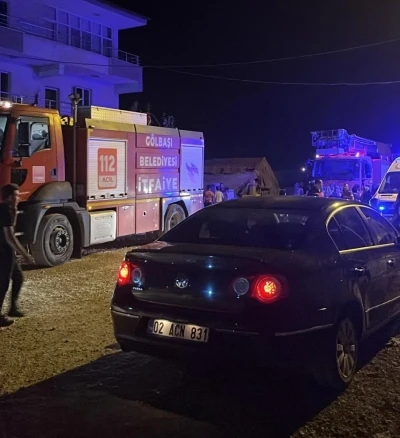 İkamette çıkan yangında korkuttu
