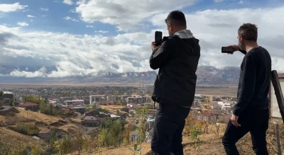 İkiyaka Dağları beyaza büründü
