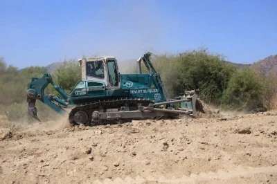 İkizdere Çayı temizleniyor
