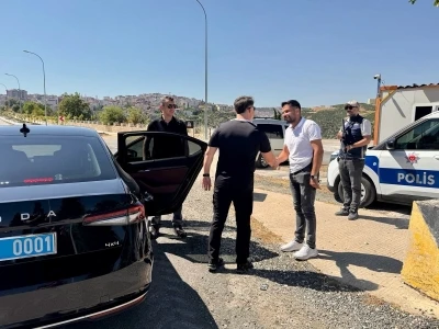 İl Emniyet M&uuml;d&uuml;r&uuml; &Ccedil;ağlar denetimleri yerinde inceledi
