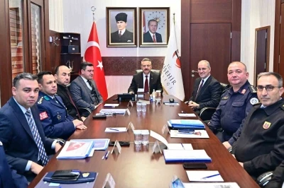 İl Güvenlik ve Asayiş Koordinasyon toplantısı düzenlendi
